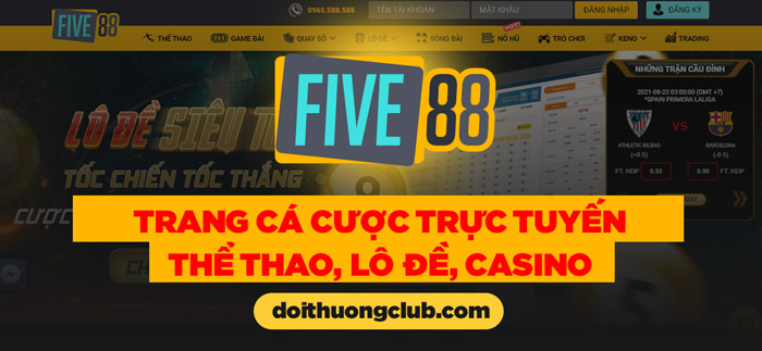 Five88 | Five 88 – Trang Web Cá Cược Bóng Đá Online Uy Tín