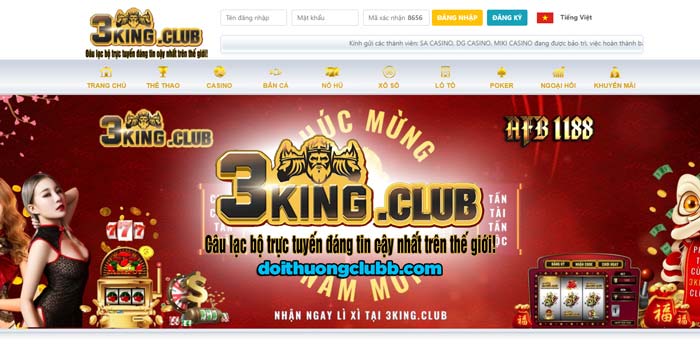 3King Club | 3King Game – Sân Chơi Tài Xỉu, Nổ Hũ Uy Tín